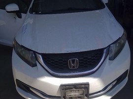 2014 HONDA CIVIC LX , WHITE, AT, 1.8L STK# A25172